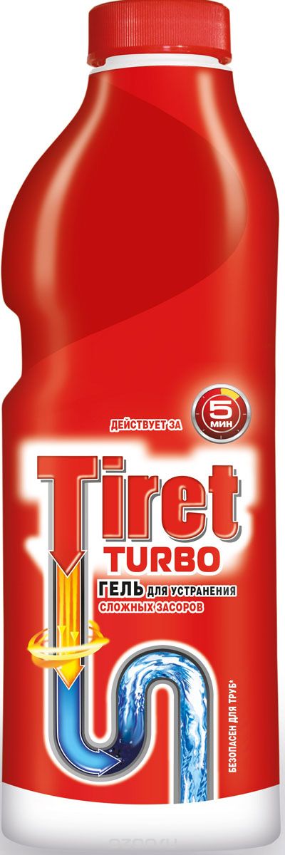 Чистящее средство Тирет Турбо для прочистки труб (ШТ)